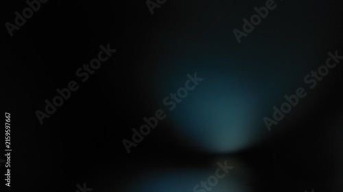 Cinematic Spotlight Beam with Dreamy Glow, Mysterious Dark Bokeh and Luxury Light Motion