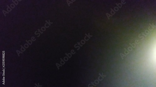 Cinematic Spotlight Beam with Dreamy Glow, Mysterious Dark Bokeh and Luxury Light Motion