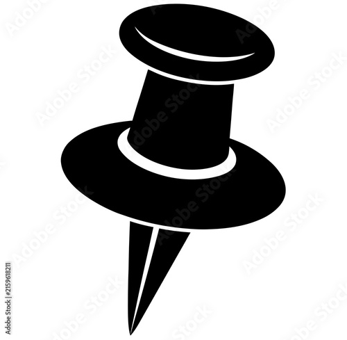 Plakat push pin icon