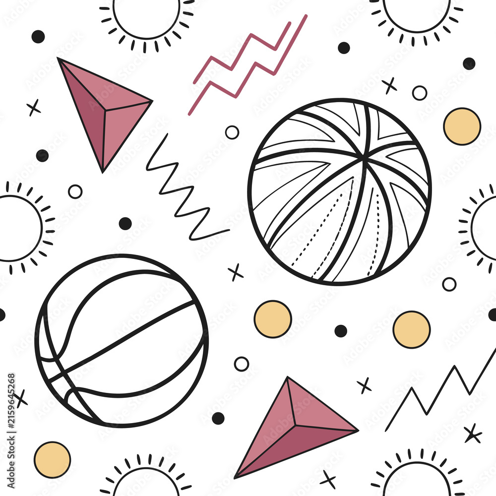 seamless pattern with circles