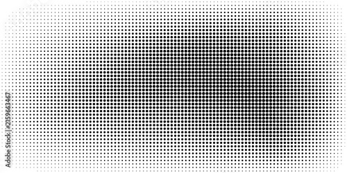 Dotted halftone waves. Abstract liquid shapes, wave effect dotted gradient texture waves isolated vector symbols set. Halftone graphic dots waves. Wave dotted halftone, creative shape abstract