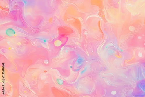 Swirling pastel dreamscape
