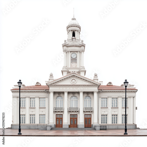 Historic City Government Building Tower