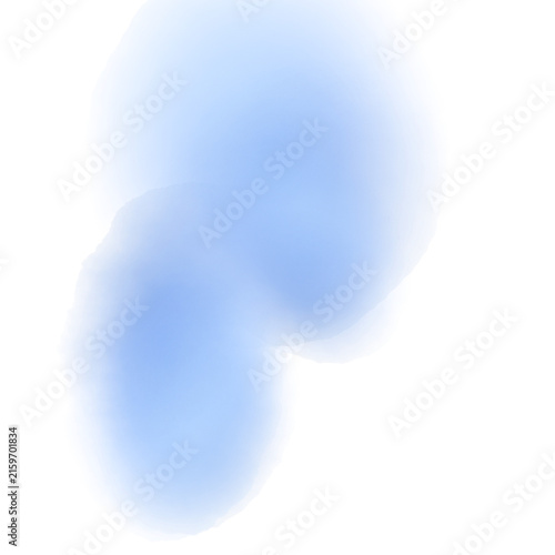 Soft blue abstract gradient background with blending colors and ample
