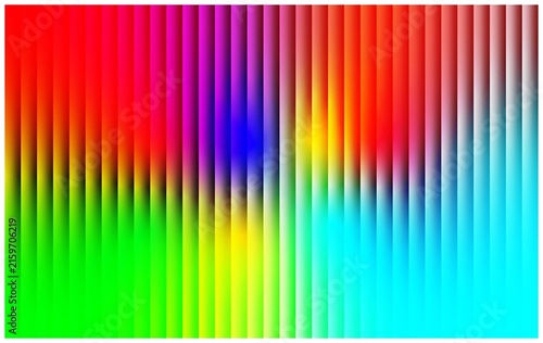 Abstract vertical bar pattern with glowing primary and secondary colors abstract background