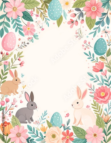 Pastel floral pattern with birds and butterflies design.