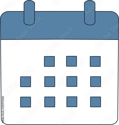 Schedule Management Flat Vector Illustration