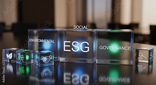 Digital news ticker showing stock market data