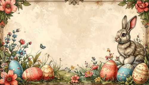 Still life painting of autumn fruits and vegetables with decorative gourds.
