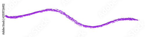 purple pencil strokes isolated on transparent background.