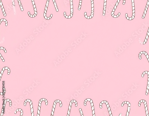 Delicate pink floral pattern on soft pink background.