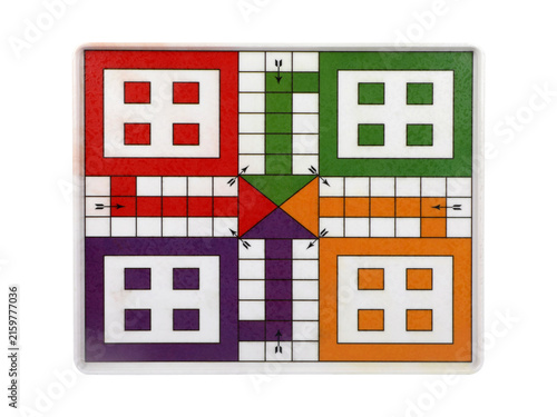 Ludo Design Serving Tray Top View Isolated On Transparent Background PNG