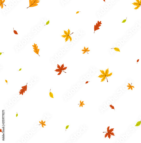 Autumn Leaves Falling