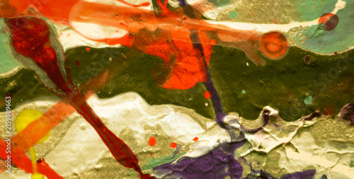 Vibrant Ethereal Backdrop Using Colorful Grunge Elements