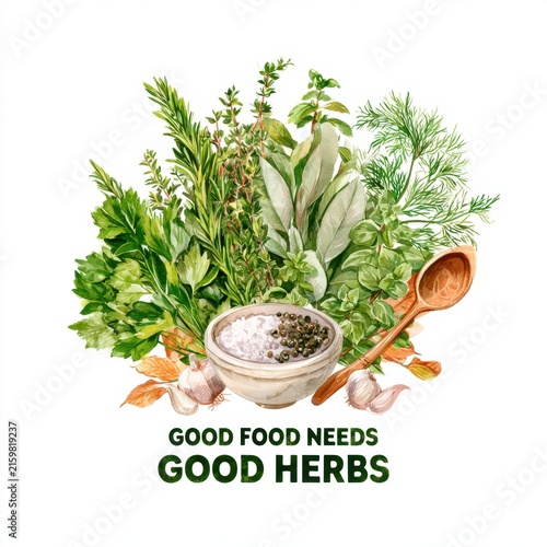 Fresh herbs bring flavor to culinary creations in delightful settings