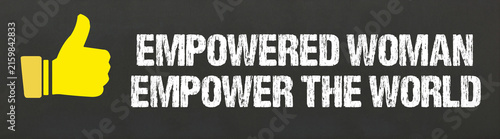 Foto Empowered women empower the world