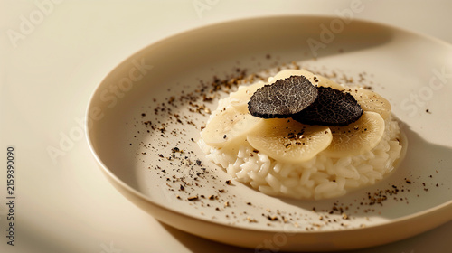 French Luxury Black Truffle | Fine Dining Commercial Food Poster