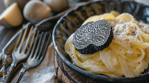 French Luxury Black Truffle | Fine Dining Commercial Food Poster