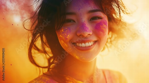 Holi Festival Joy A Colorful Celebration.