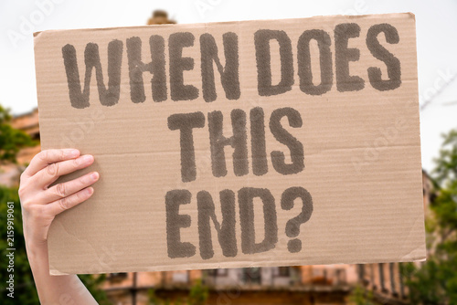 Фотография "When Does This End?" No exit strategy was ever drafted