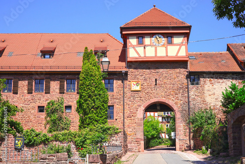 Dilsberg City Gate (Gate Tower), Dilsberg (part of the town of Neckargemünd), Baden-Württemberg, 