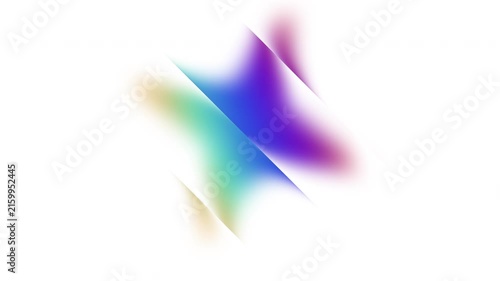 Smooth glowing neon diagonal stripes motion graphic background