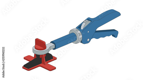 Blue Manual Caulking Gun for Industrial Sealant