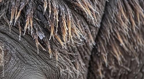 Close-up of tree bark texture.