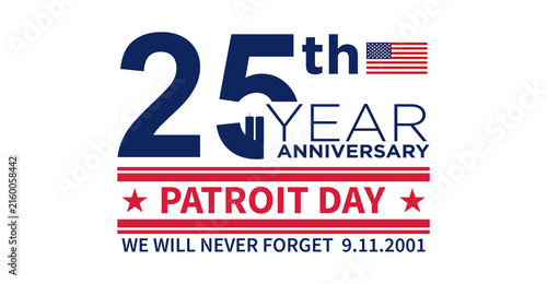 Patriot Day 2026 9/11 25 Years Anniversary 