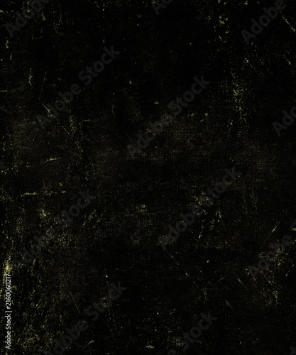 Plakat w ramie Grunge scratched background, scary horror distressed texture