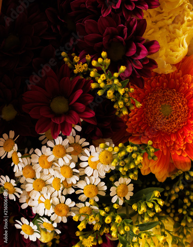 bouquet of chrysanthemums