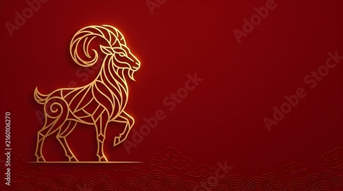 Elegant Gold Lion Illustration Revealing Majesty and Power in Design