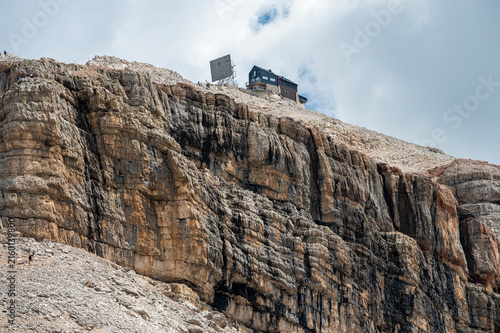 Piz Boe is a peak in the Dolomites in northern Italy. The highest peak in the Sella massif.
