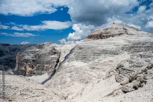 Piz Boe is a peak in the Dolomites in northern Italy. The highest peak in the Sella massif.