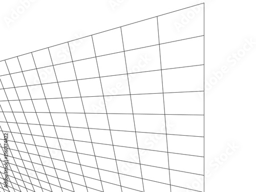 Canvastavla A highly detailed section of a topographic map displaying contour lines and vary