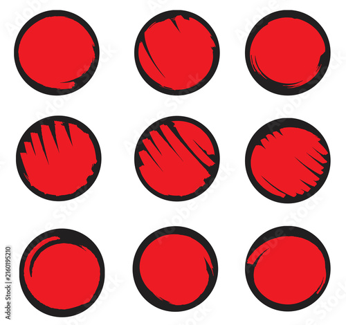 red button set