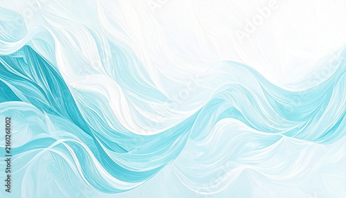 abstract blue background with waves