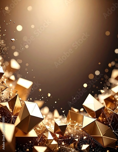 gold stars background