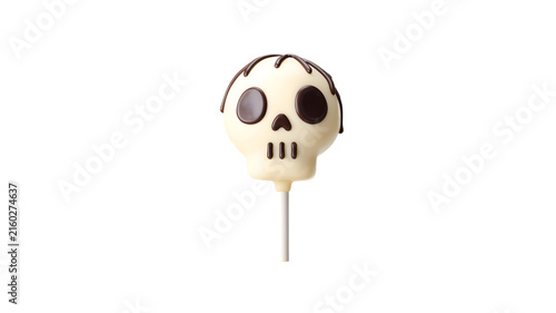 Skull lollipop creepy fun festive holiday treat
