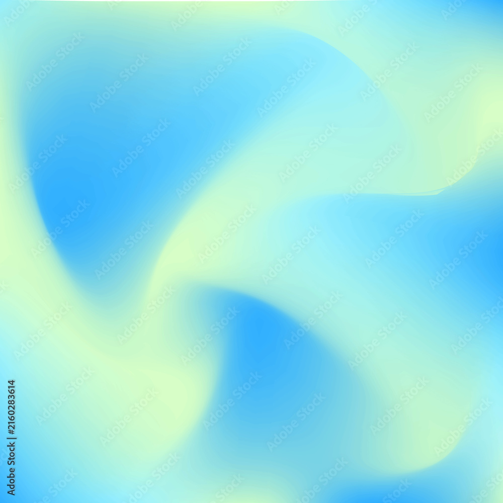 Fototapeta premium abstract colorful background. blue mint green neon light sea summer happy color gradiant illustration. blue mint green color gradiant background