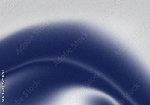 Dark blue curve wave smooth shape light grey background with background, gradient