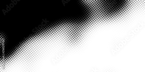 High-Quality Vector Halftone Dot Pattern Radiant Burst in Black and White  Ideal for Marketing Banners and Product Backgrounds