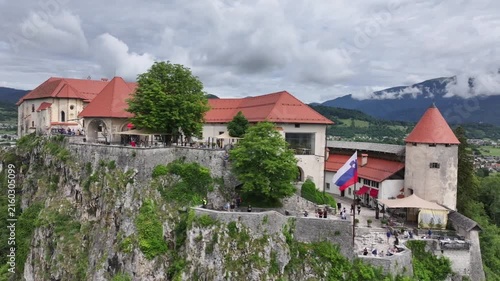 castle in the mountains