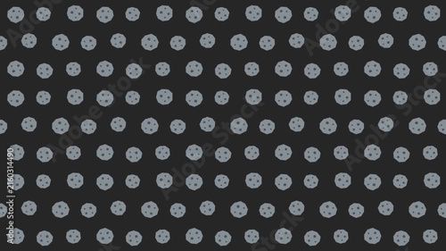 Seamless Diagonal Asteroid Pattern Motion Graphic for Pixel Art Space Background