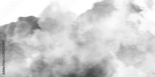 Black smoke or steam flowing in a subtle, swirling motion, creating an abstract textured overlay for design projects, set against a transparent background