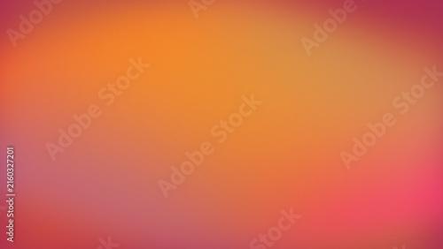 Blurred gradient background transitions from orange to reddish pink hues