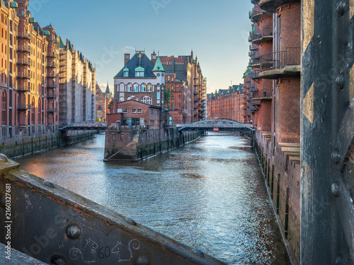 Das Wasserschlösschen in der Speicherstadt