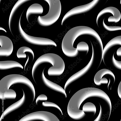 black and white background