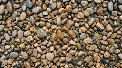 Minimal Natural Pebble Texture with Realistic Shadow Depth