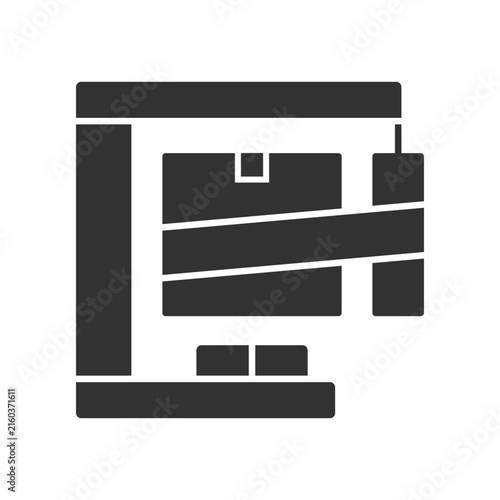 Pallet Wrapping Machine Icon